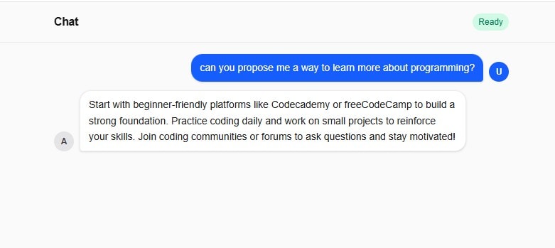 Concise Chat Mode (3-Line Answers)