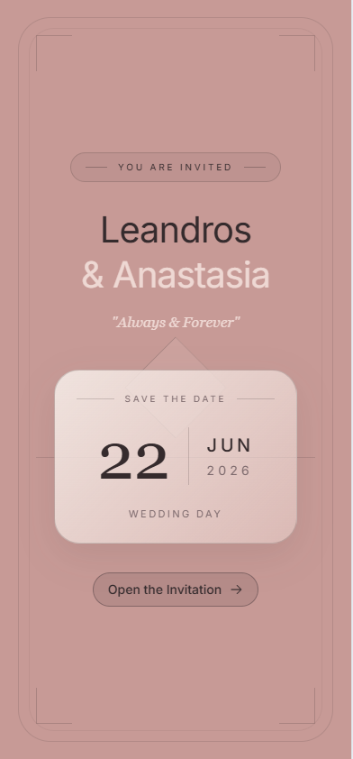 Guest Invitation Cover